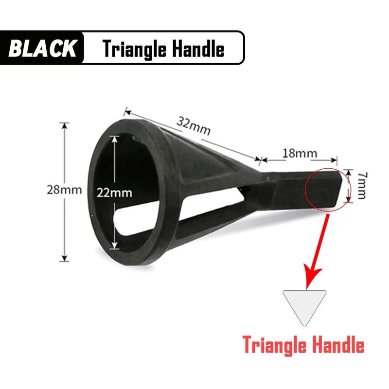 6Flute External Deburring Chamfer Tool Drill Bit HexTriangle Shank Metal Trimming Screw Burr Remo 7