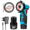 12V Cordless Mini Angle Grinder Portable Brushed Cutting Polishing Tool For Metal Wood DIY Grind 1