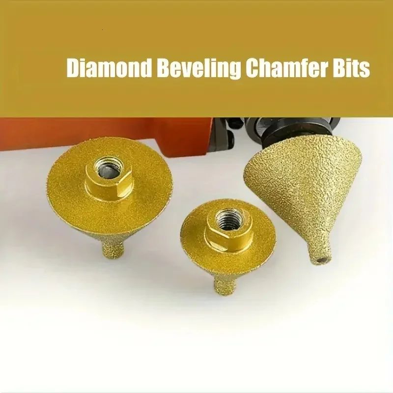 M10M14 Diamond Chamfer Core Drill Bit Enlarged Hole Beveling Grinding Tool 38mm50mm For Granite M 3
