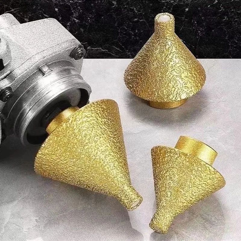 M10M14 Diamond Chamfer Core Drill Bit Enlarged Hole Beveling Grinding Tool 38mm50mm For Granite M 4