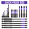Magnetic D1 Impact Driver Bits AntiShock NonSlip Phillips Cross Screwdriver Bit Set Hard Steel For 0