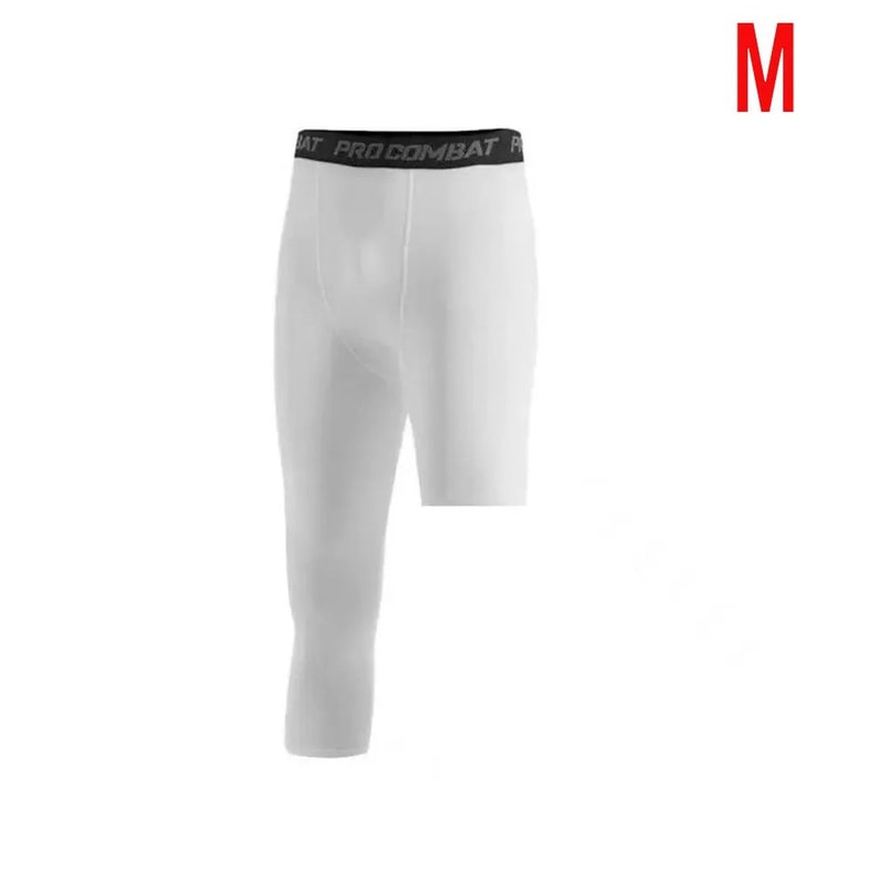 Single Leg Basketball Compression Tights Breathable OneLeg Sports Leggings QuickDry SweatWicking P 10