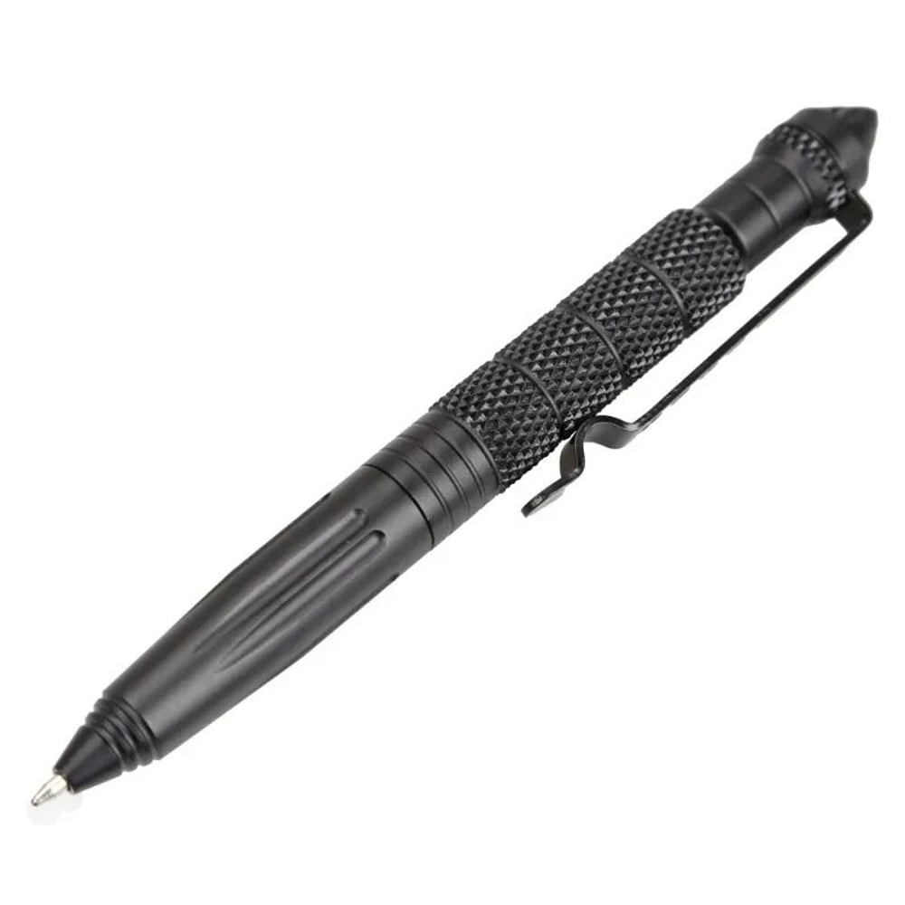 Aluminum Tactical Survival Pen Multifunction EDC Self Defense Tool With Glass Breaker Outdoor Emer 4