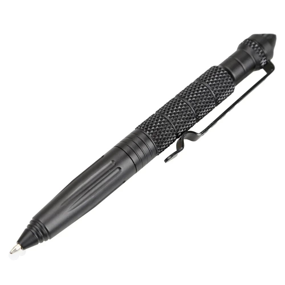Aluminum Tactical Survival Pen Multifunction EDC Self Defense Tool With Glass Breaker Outdoor Emer 6