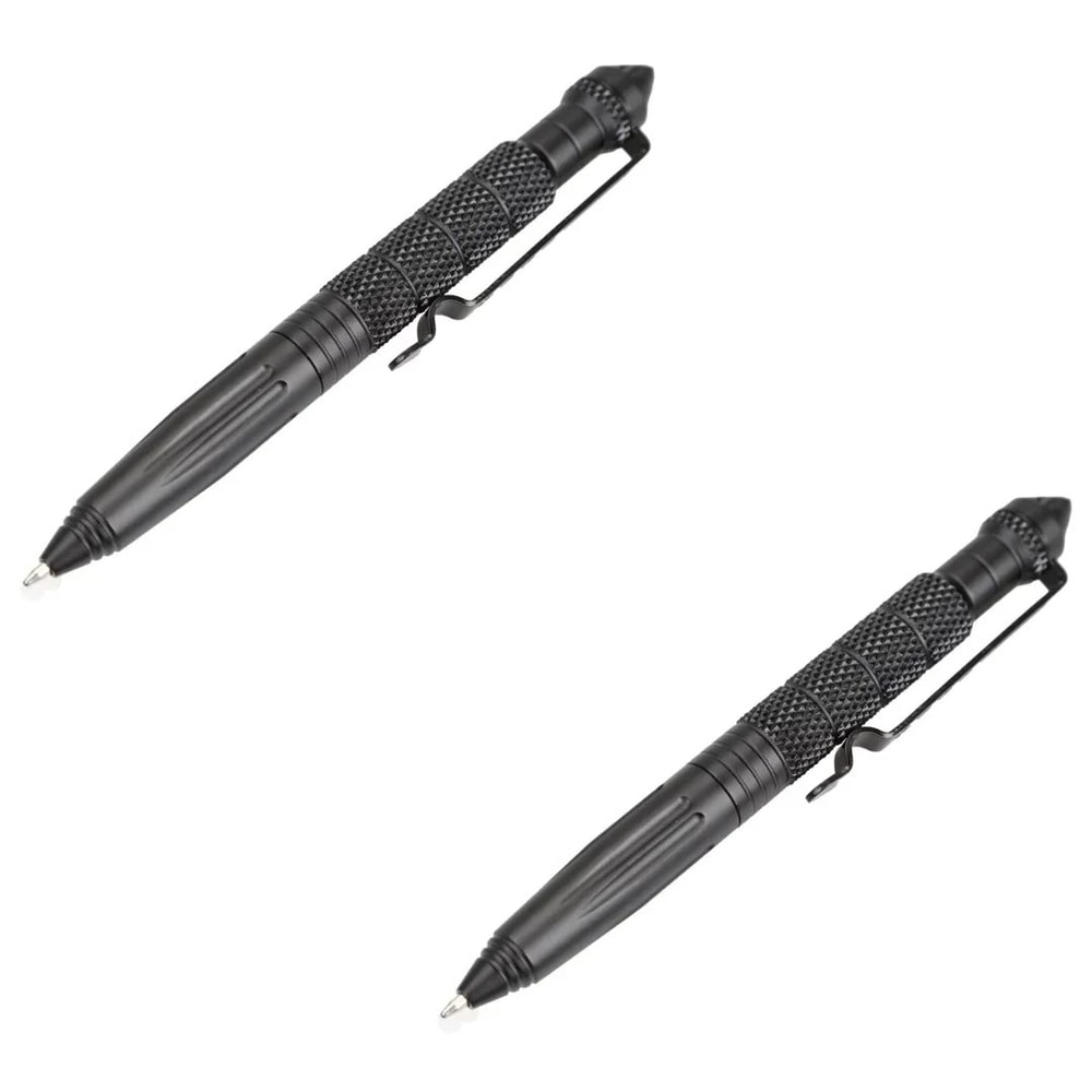 Aluminum Tactical Survival Pen Multifunction EDC Self Defense Tool With Glass Breaker Outdoor Emer 7