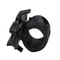 360 Tactical Helmet Flashlight Clamp Mount Quick Release Universal Rail Torch Holder Adapter For F 7