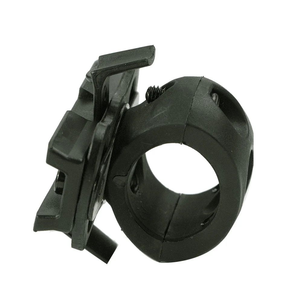 360 Tactical Helmet Flashlight Clamp Mount Quick Release Universal Rail Torch Holder Adapter For F 8