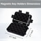 Waterproof Magnetic Key Holder Storage Box Hidden UnderCar Spare Key Case Strong Magnet GPS Locato 5