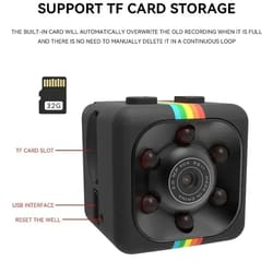 sq11 1080p mini spy camera with ir night vision – compact hidden surveillance webcam for home & office security