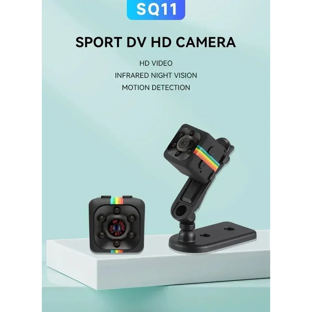 SQ11 1080P Mini Spy Camera With IR Night Vision Compact Hidden Surveillance Webcam For Home Offic 2