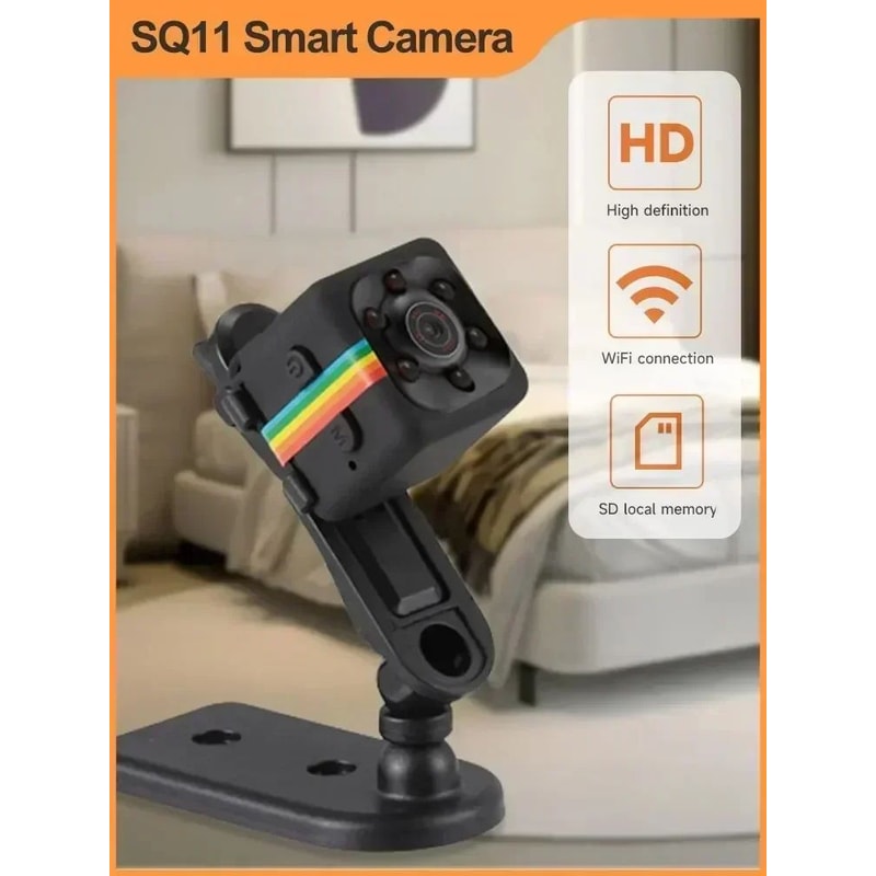 SQ11 1080P Mini Spy Camera With IR Night Vision Compact Hidden Surveillance Webcam For Home Offic 5