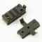 BOOIU 2 Pcs Tactical Helmet Rail Slider Mount Set Fast Style Rail Adapter For Flashlight Airsoft 6