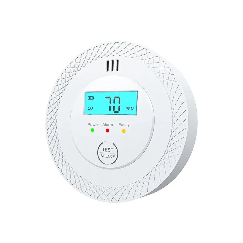 Standalone Carbon Monoxide Alarm With LCD Display UL2034 Certified HighSensitivity CO Detector For 6
