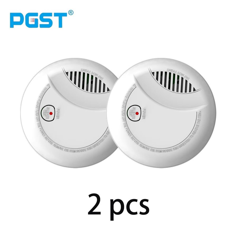 10Year Battery Photoelectric Smoke Detector LongLife Fire Alarm Sensor For Home Security Fast War 6