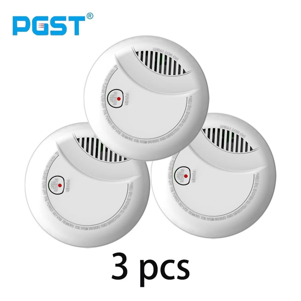 10Year Battery Photoelectric Smoke Detector LongLife Fire Alarm Sensor For Home Security Fast War 7
