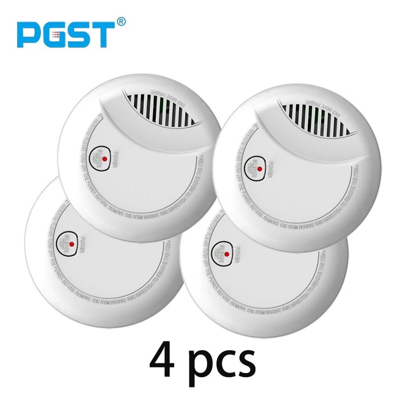 10Year Battery Photoelectric Smoke Detector LongLife Fire Alarm Sensor For Home Security Fast War 8