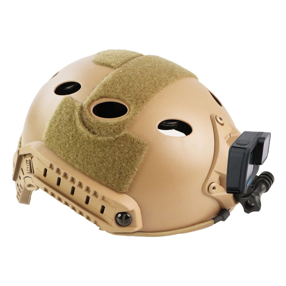 BOOIU Tactical NVG GoPro Helmet Mount For FASTMICH Helmets Stable Action Camera Bracket For POV Re 2