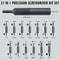 27in1 Precision Magnetic Screwdriver Set PenStyle Repair Tool Kit For IPhone Laptop Watch Glasses 3