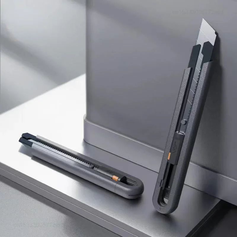 Xiaomi JIMIHOME Compact Utility Knife W Safety Lock Carbon Steel Pocket Box Cutter For DIY Crafts 1