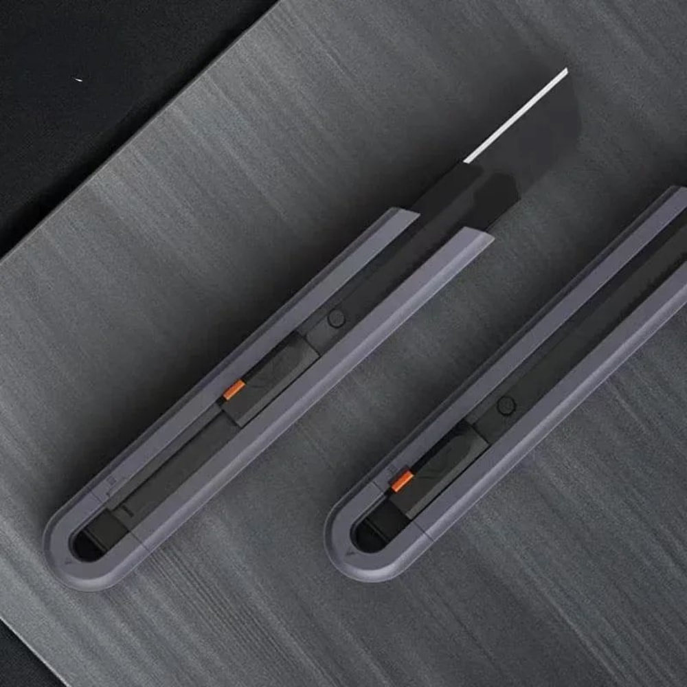 Xiaomi JIMIHOME Compact Utility Knife W Safety Lock Carbon Steel Pocket Box Cutter For DIY Crafts 2