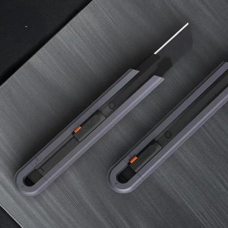 Xiaomi JIMIHOME Compact Utility Knife W Safety Lock Carbon Steel Pocket Box Cutter For DIY Crafts 2