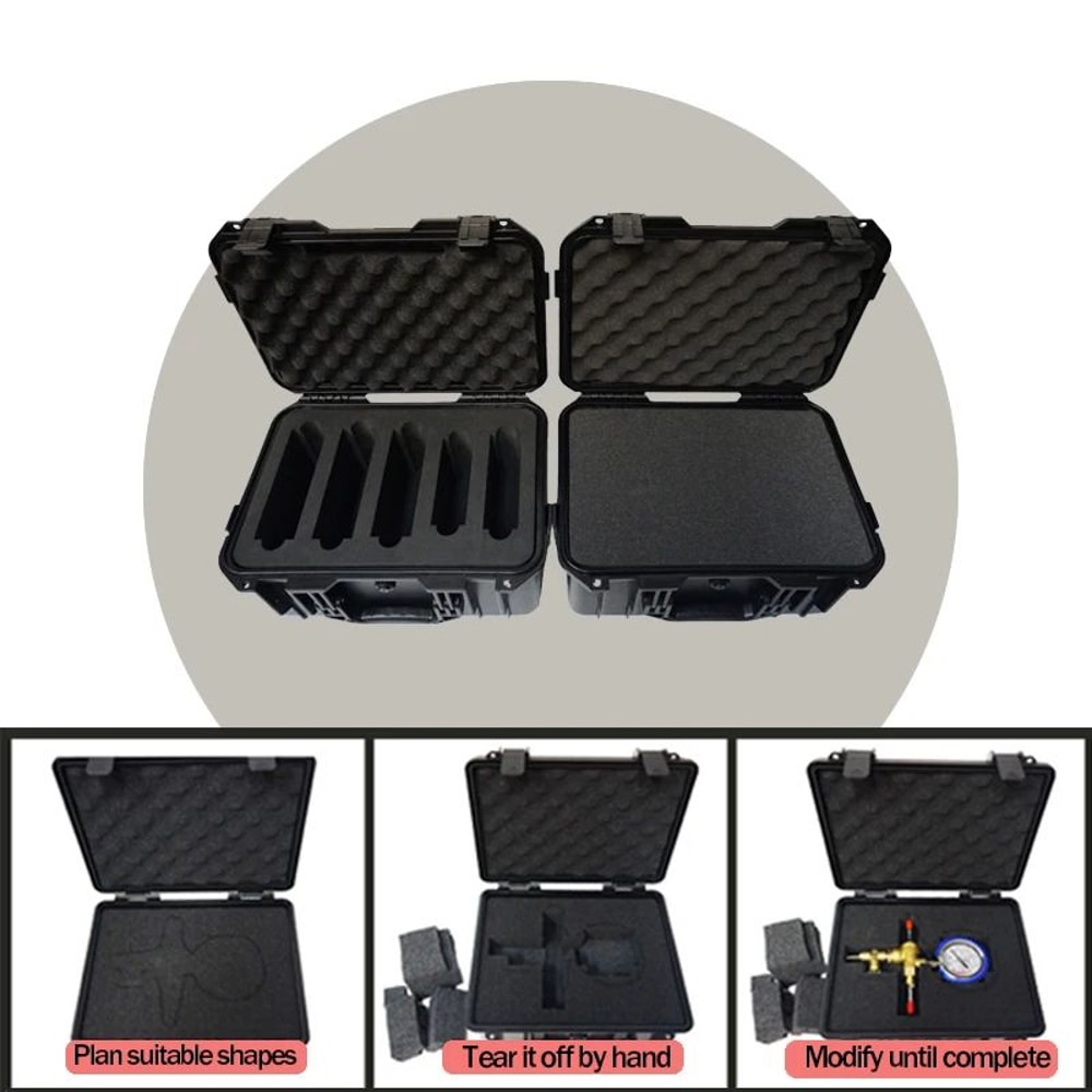Waterproof Hard Shell Protective Carry Case With Customizable Foam Insert Shockproof Lockable Tool 3