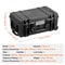 IP67 Waterproof Hard Protective Case With PreCut Foam Handles Heavy Duty Travel Gear Box For Came 7