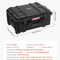 IP67 Waterproof Hard Protective Case With PreCut Foam Handles Heavy Duty Travel Gear Box For Came 9