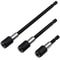 QuickRelease Hex Bit Extension Rod Set 3 Pcs SelfLocking Drill Screwdriver Extension Adapter For Fa 0