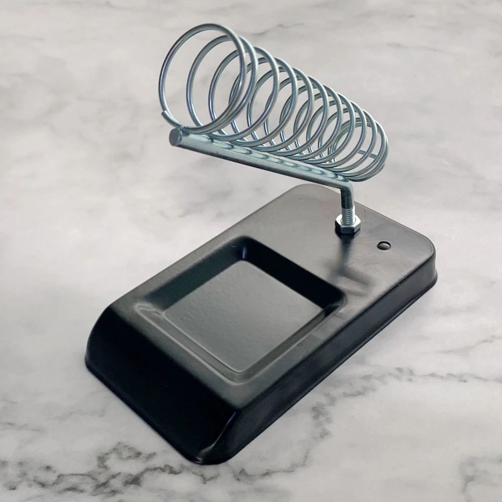 Portable Soldering Iron Stand Holder With Cleaning Sponge HeatResistant Soldering Tool Rest For Sa 2