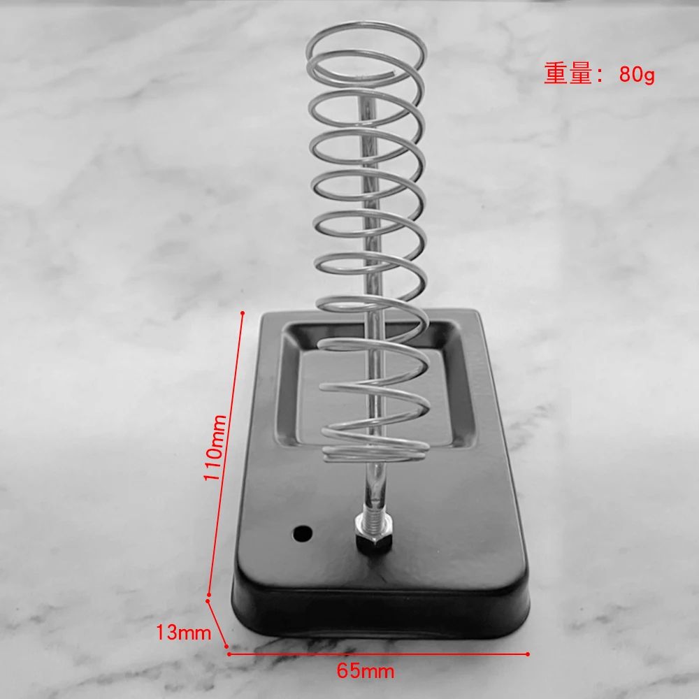 Portable Soldering Iron Stand Holder With Cleaning Sponge HeatResistant Soldering Tool Rest For Sa 3