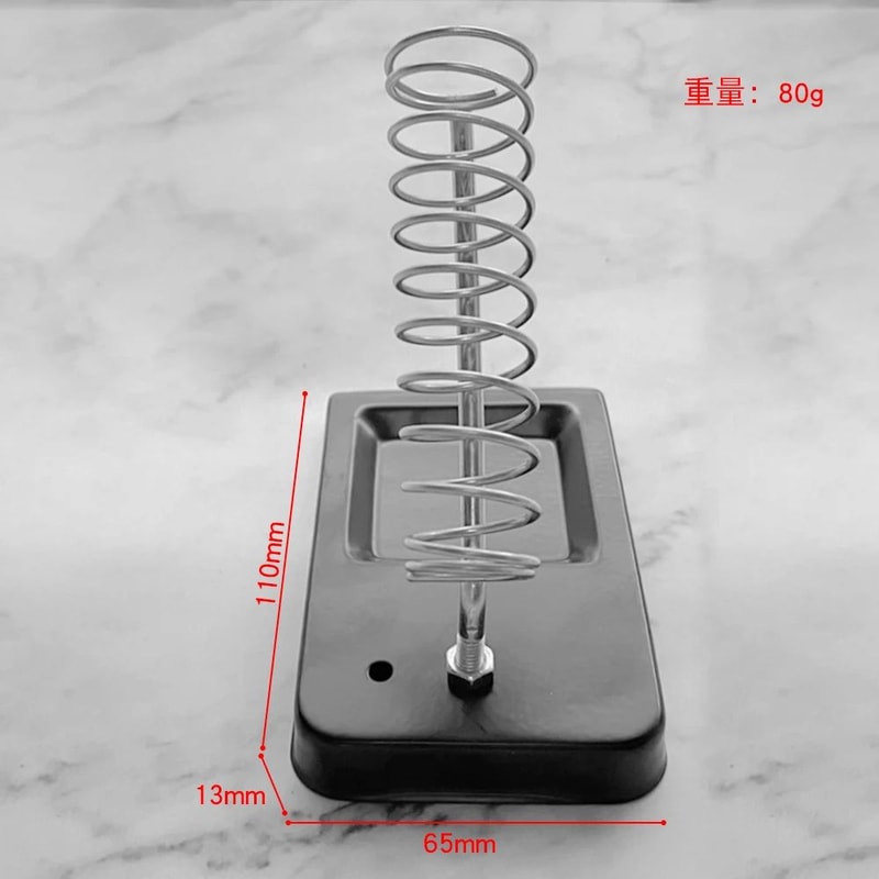 Portable Soldering Iron Stand Holder With Cleaning Sponge HeatResistant Soldering Tool Rest For Sa 3