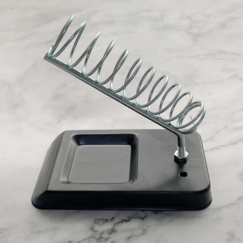 Portable Soldering Iron Stand Holder With Cleaning Sponge HeatResistant Soldering Tool Rest For Sa 5