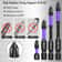 612 Pcs Magnetic Phillips Impact Screwdriver Bits NonSlip Shockproof Alloy Steel Hex Shank Bits Fo 4