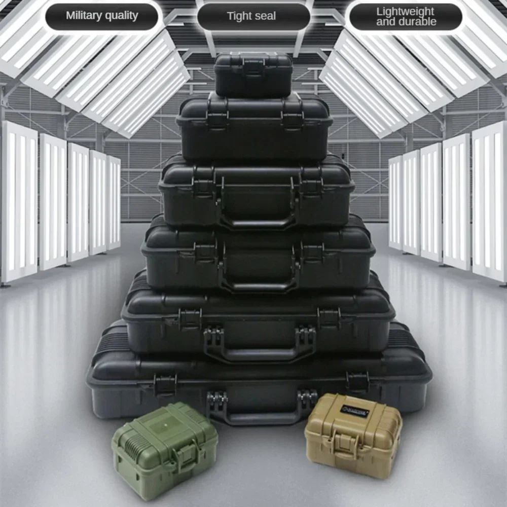 Sealed Shockproof Hard Carry Case With Foam Insert Protective Storage Box For Cameras Instruments 4