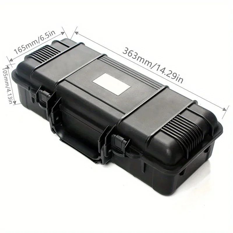 Sealed Shockproof Hard Carry Case With Foam Insert Protective Storage Box For Cameras Instruments 7