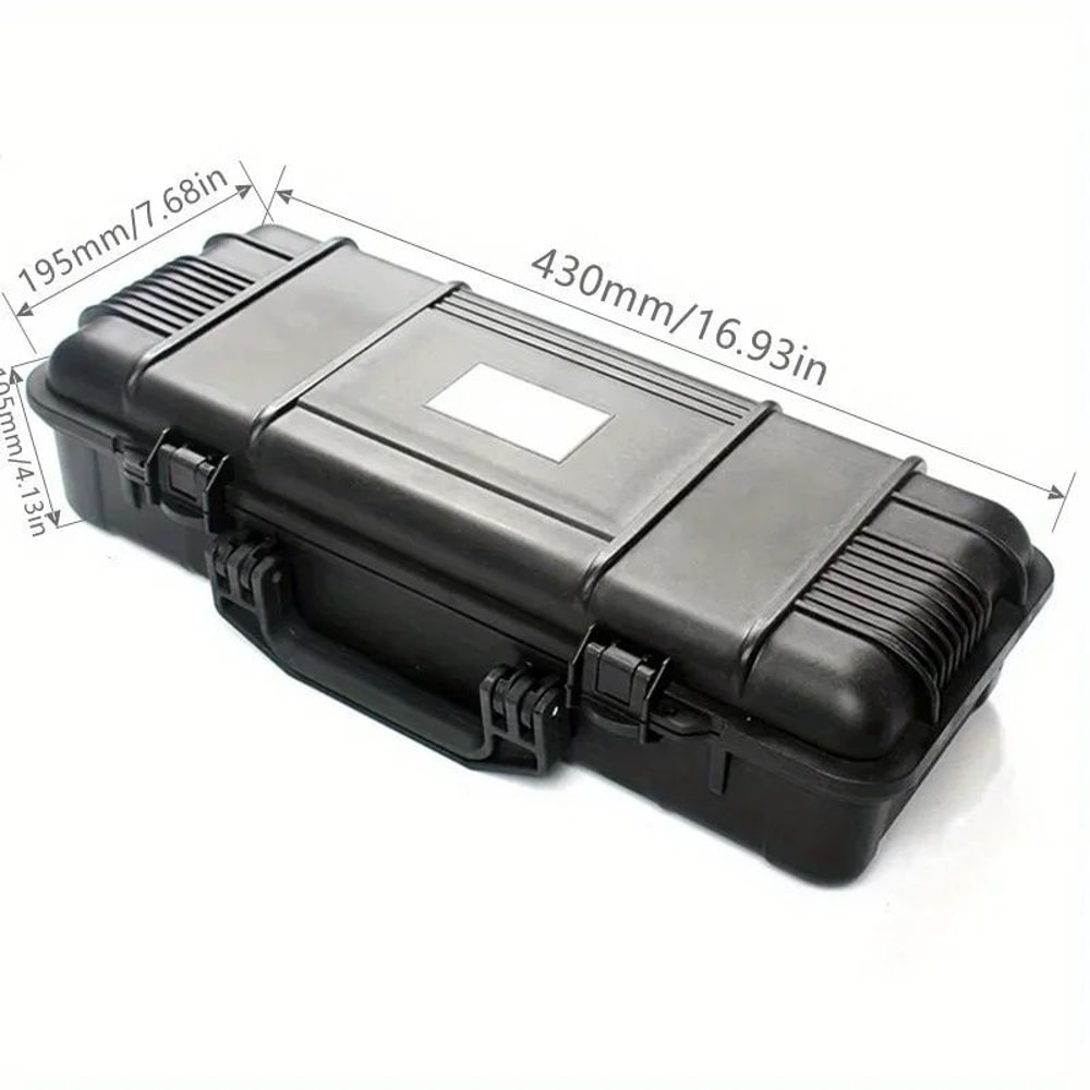 Sealed Shockproof Hard Carry Case With Foam Insert Protective Storage Box For Cameras Instruments 9