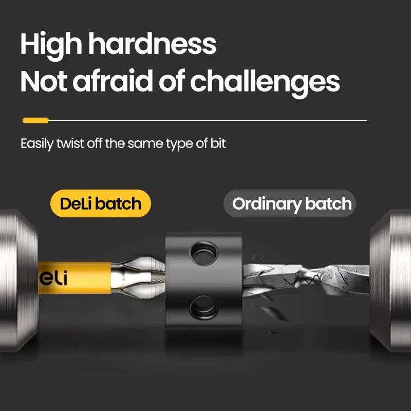 PH2 Magnetic NonSlip Cross Screwdriver Bit Set Hardened Steel Batch Head Drill Bits 25150mm For Po 5