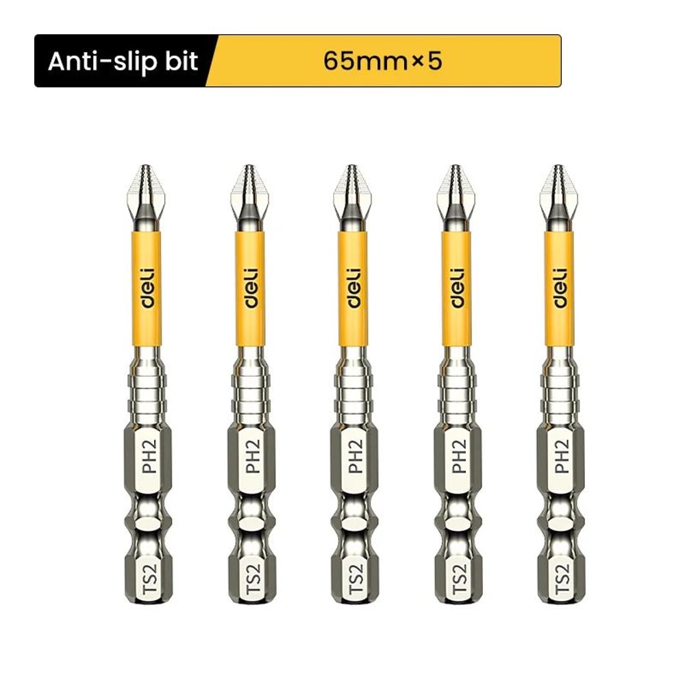 PH2 Magnetic NonSlip Cross Screwdriver Bit Set Hardened Steel Batch Head Drill Bits 25150mm For Po 9