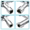 4in1 Silver Key Wrench Set Triangle Square Utility Cabinet Valve Tool Screwdriver For Elevator C 5