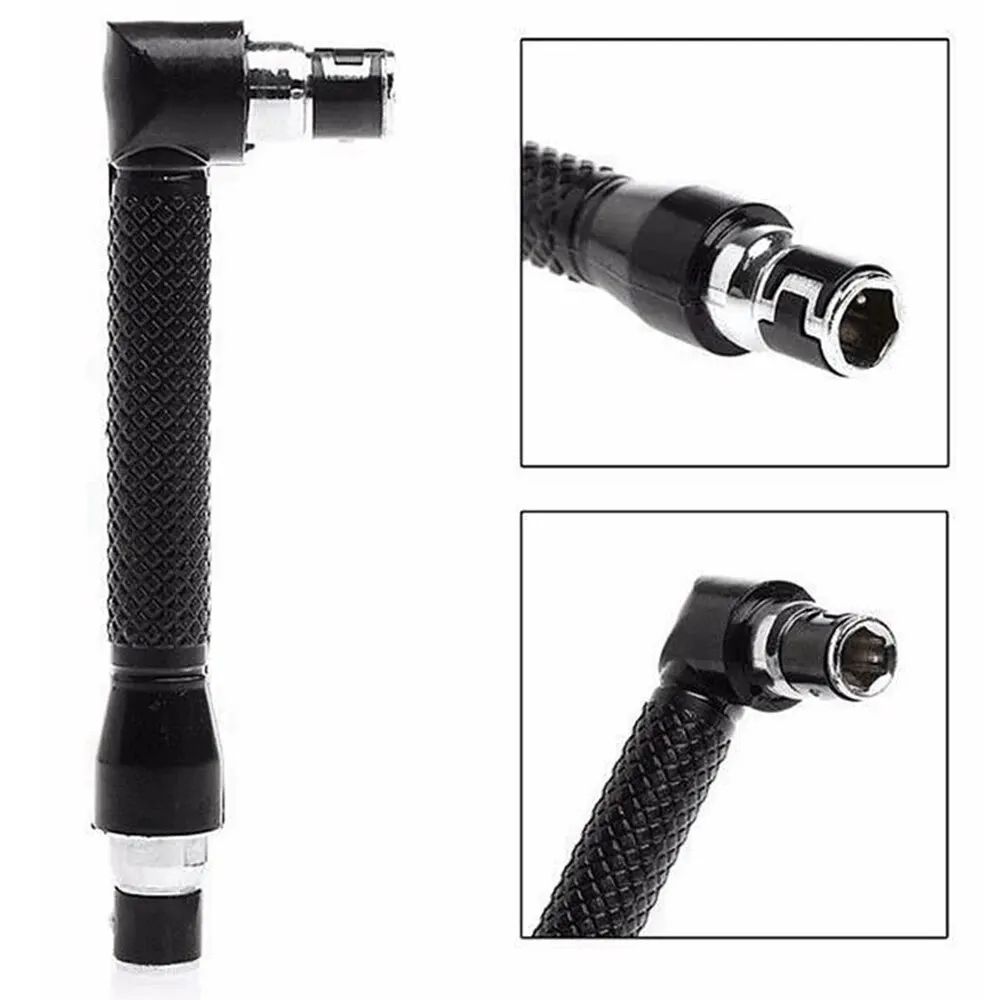 90 LShaped 14 Inches Hex Screwdriver Bit Set Double Head Handle 635mm Right Angle Wrench 10pcs Bi 3