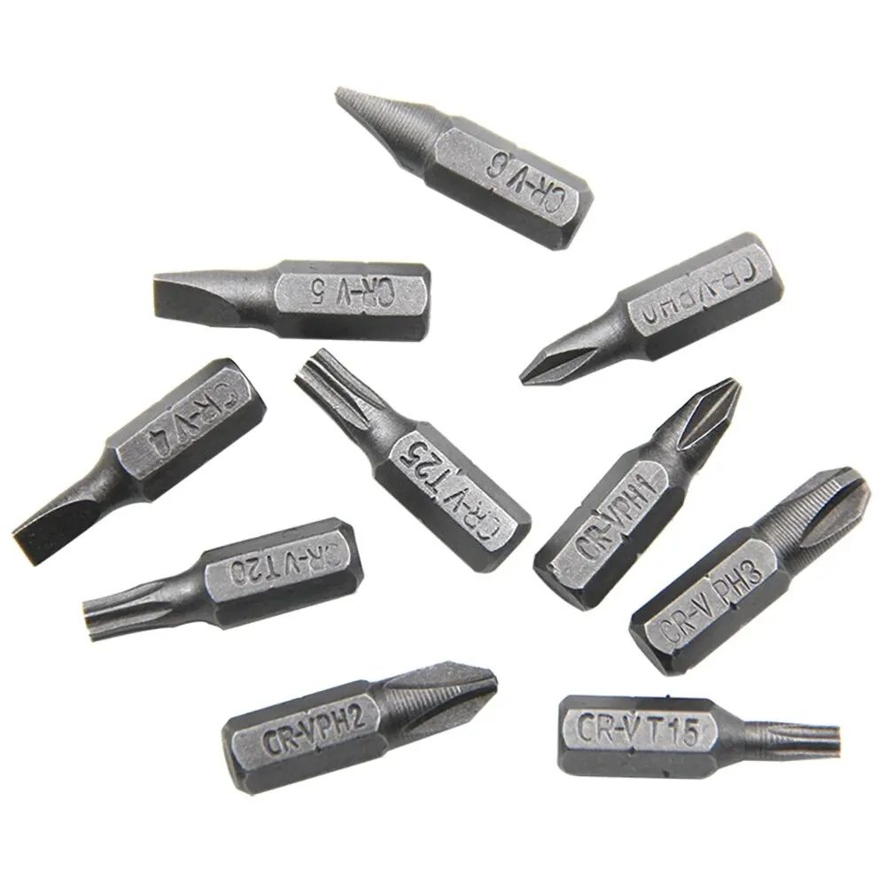 90 LShaped 14 Inches Hex Screwdriver Bit Set Double Head Handle 635mm Right Angle Wrench 10pcs Bi 4