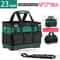 23 Inches HeavyDuty Waterproof Tool Bag 1680D Oxford Large Capacity Electrician Storage Tote WearR 5