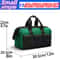 23 Inches HeavyDuty Waterproof Tool Bag 1680D Oxford Large Capacity Electrician Storage Tote WearR 16