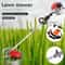 5in1 52CC Gas Powered Weed Eater Kit Brush Cutter Edge Trimmer Hedge Trimmer Pole Chainsaw For La 4
