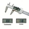 Digital Vernier Caliper 6 Inches LCD Electronic Carbon Fiber Measuring Gauge For Depth Height Mic 3