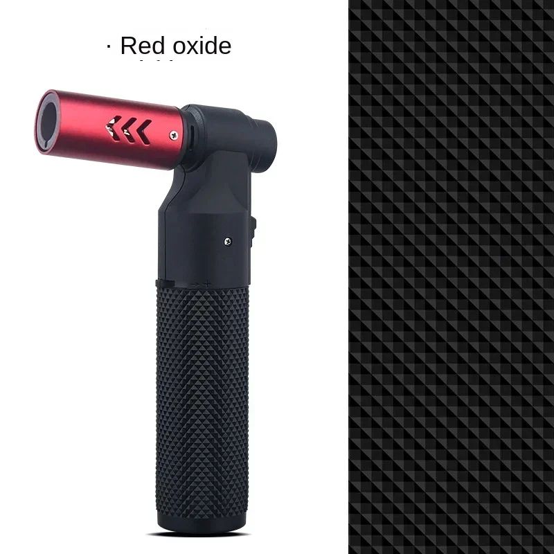HONEST Windproof Jet Flame Butane Lighter Metal Torch For Cigars BBQ Kitchen Outdoor Camping Jewe 3