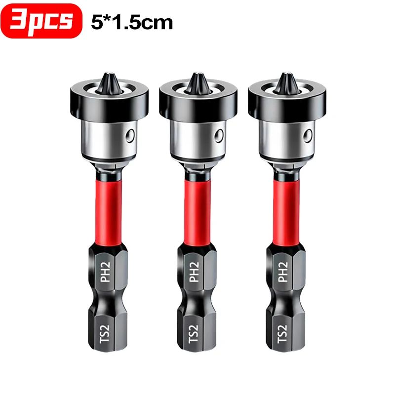Magnetic Positioning Drywall Screwdriver Bit S2 Steel Locator Bit For Plasterboard Gypsum Board Sc 10