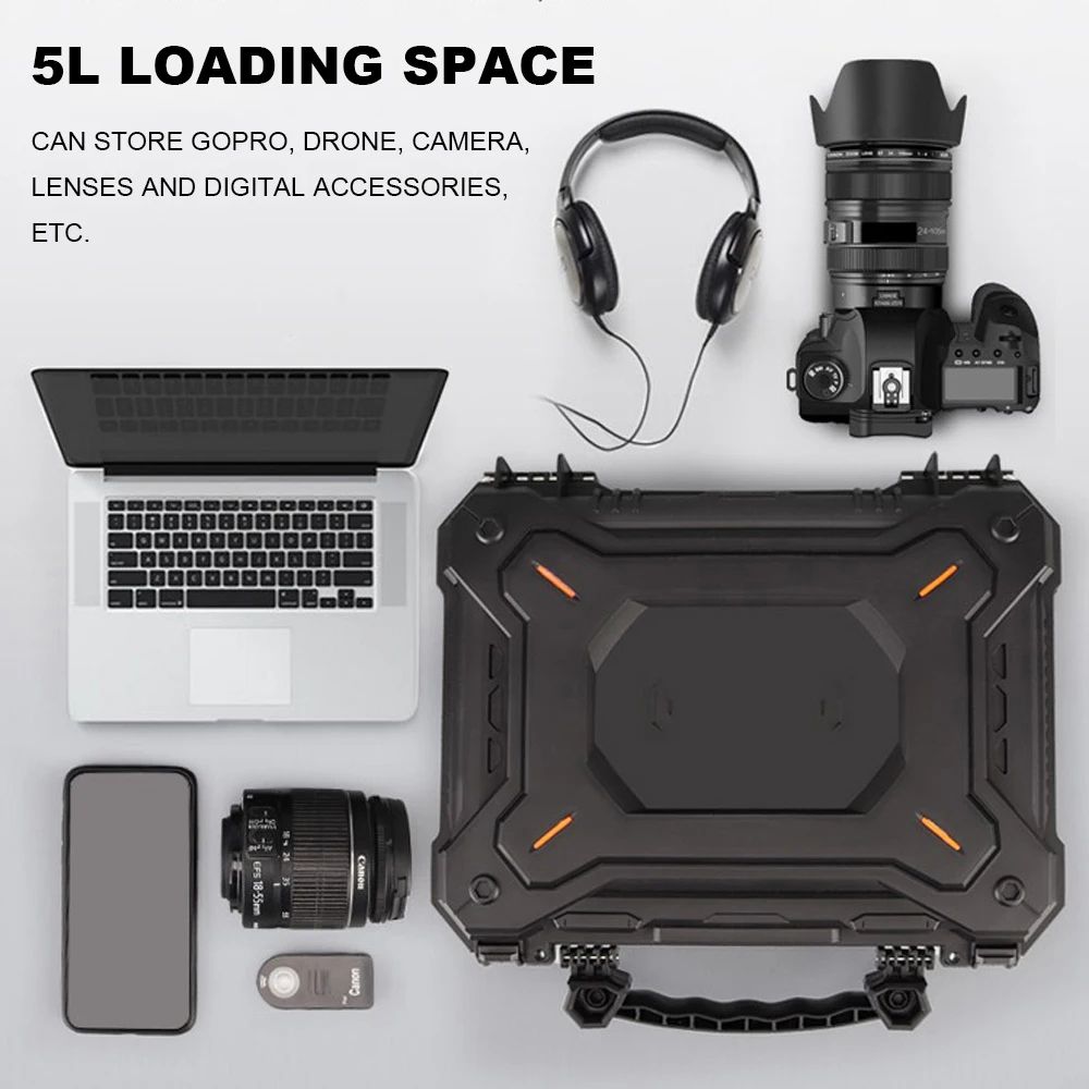 Waterproof Hard Carry Case Shockproof Protective Storage Box For Outdoor Gear Camera Tools Precis 2