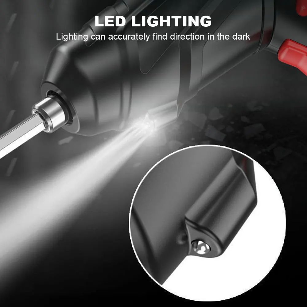 36V Cordless Electric Screwdriver Set Rechargeable Rotatable Mini Drill Driver For Home Repairs D 4